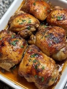 Best Baked Chicken Thighs