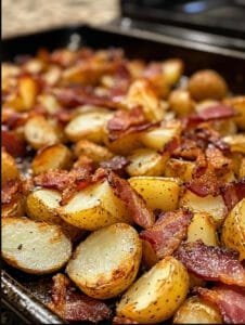 Crispy Potato and Bacon Sheet Pan Recipe