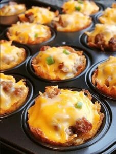 Crispy Hashbrown Sausage Bites Recipe