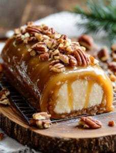 Butterscotch Yule Log Recipe: