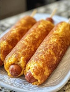 Jalapeño Cheddar Corn Dogs