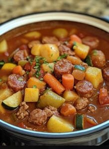 Slow Cooker Texas Cowboy Stew Recipe