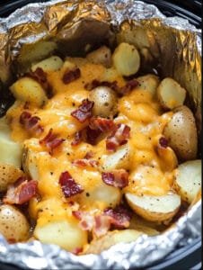 Slow Cooker Cheesy Potatoes Recipe
