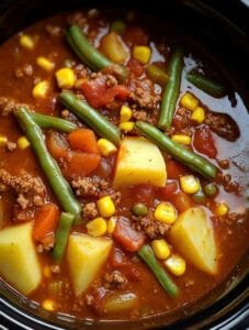 Slow Cooker Cowboy Soup Recipe