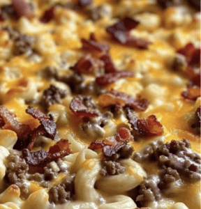 bacon cheeseburger mac and cheese