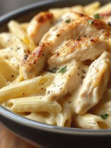 Creamy Crack Chicken Pasta Recipe