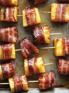 Baked Bacon-Wrapped Pineapple Recipe