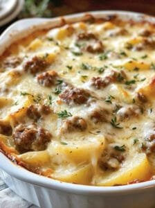 Ground Beef and Potato Bake Recipe