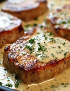 Slow Cooker Creamy Ranch Pork Chops Recipe