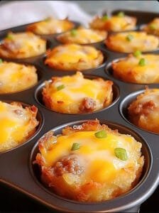 Crispy Hashbrown Sausage Bites Recipe