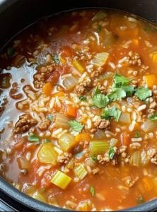 Slow Cooker Golumpki Soup