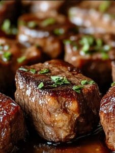 Slow Cooker Steak Bites
