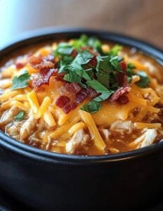 Slow Cooker Crack Chicken Chili