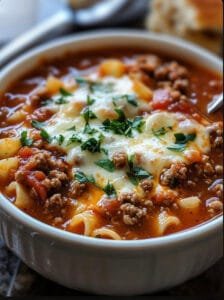 Slow Cooker Lasagna Soup Recipe