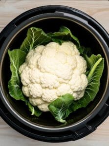 Slow Cooker Whole Cauliflower