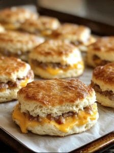 Southern Sausage Biscuits