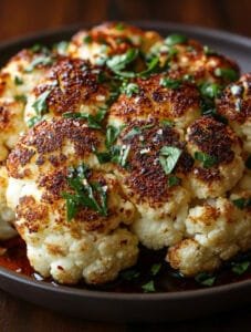 Whole Roasted Cauliflower