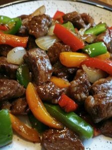 Pepper Steak in a Crock Pot Recipe