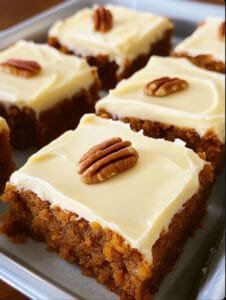 Pumpkin Bars with Cream Cheese Frosting Recipe