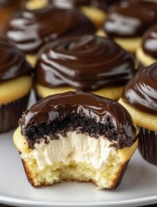 Boston Cream Cupcakes Recipe