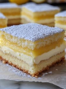Lemon Custard Cake Recipe