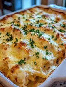 Chicken Alfredo Bake Recipe