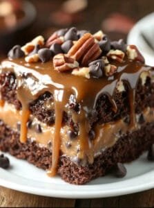 Chocolate Turtle Cake Recipe