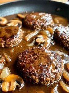 Classic Skillet Salisbury Steak Recipe