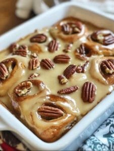 Pecan Cinnamon Roll Bake Recipe