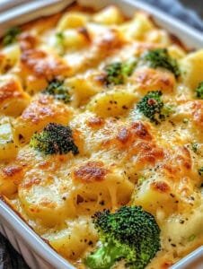 Baked Potato Chicken Broccoli Casserole