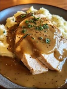 Crockpot Chicken & Gravy Recipe
