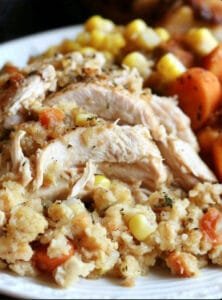 Crock-Pot Chicken and Stuffing