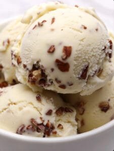 Homemade Butter Pecan Ice Cream Recipe