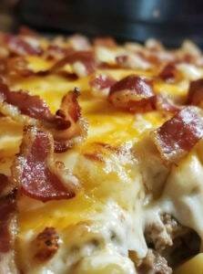 Loaded Scalloped Potato Casserole