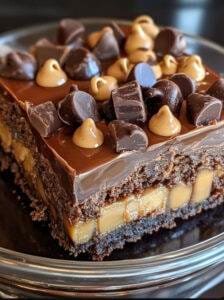 Peanut Butter Cup Dump Cake