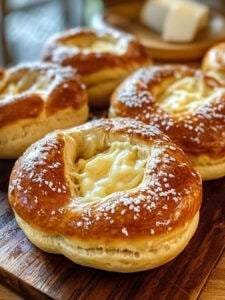 Cheese-Stuffed Pretzels