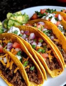 Meat Lovers Pizza Tacos Recipe