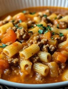 Ground Beef and Macaroni Recipe