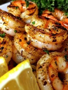 Grilled Lobster and Shrimp