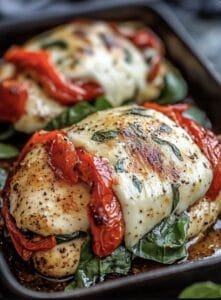 Flavorful Tuscan Stuffed Chicken Breast Recipe