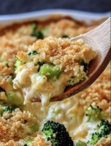 Easy Chicken Broccoli Rice Casserole