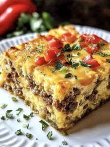 Loaded Hashbrown Breakfast Casserole