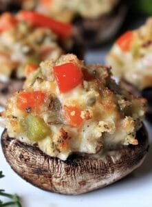 Crab Stuffed Mushrooms Recipe