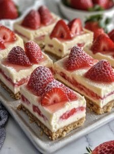 Strawberry Cheesecake Slice