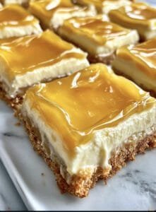 Lemon Curd Cheesecake Slice