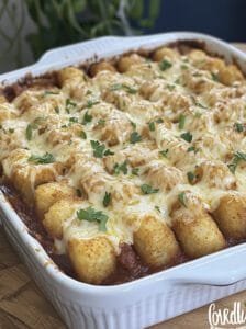 Hash Brown Bolognese Bake