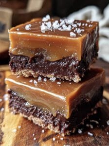 Salted Caramel Chocolate Sugar Cookie Bars