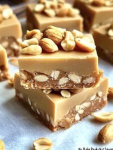 No-Bake Payday Nut Squares