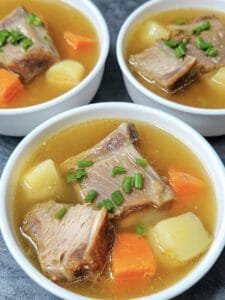 Apple Carrot Pork Rib Soup