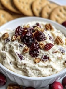 Cranberry Orange Pecan Cream Cheese Spread
